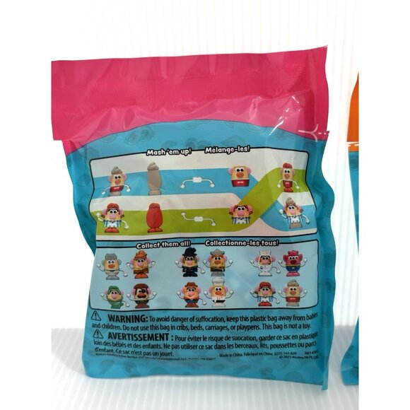 Wendy's Potato Head Mashed Toys Wendy to Frosty Mix Up & SpudBot to Cave Potato - Picture 4 of 5